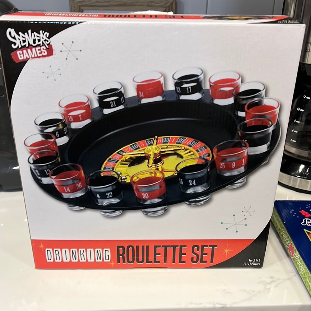 Party Shot Roulette Game Set